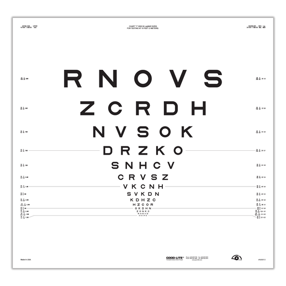 ETDRS 2000 SERIES CHART 3