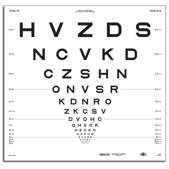 ETDRS ORIGINAL SERIES CHART R