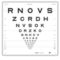 ETDRS 2000 SERIES CHART 3 FOR 13 FEET/4 METERS