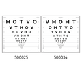 HOTV ETDRS CHART FOR 13FT/4M