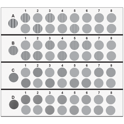 CSV1000E CONTRAST CHARTS