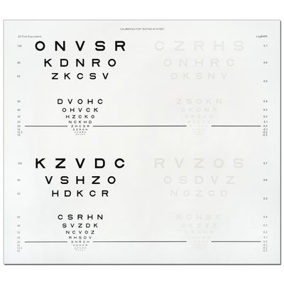 CSV1000CA CONTRAST ACUITY (CA) CHART