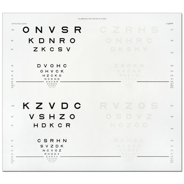 CSV1000CA CONTRAST ACUITY (CA) CHART