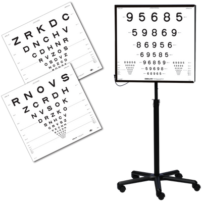 ESC2000 ETDRS CLINICAL TRIAL KIT WITH 2000 SERIES 13FT/4M ETDRS CHARTS