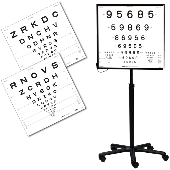 ESC2000 ETDRS CLINICAL TRIAL KIT WITH 2000 SERIES 13FT/4M ETDRS CHARTS