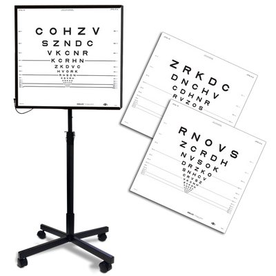 ESC2000 ETDRS CLINICAL TRIAL KIT WITH 2000 SERIES 10FT/3M ETDRS CHARTS