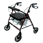 DMI Extra-Wide Heavy Duty Steel Bariatric Rollator Walker - 501-1032-0700