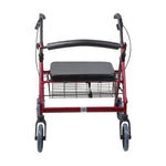 DMI Extra-Wide Heavy Duty Steel Bariatric Rollator Walker - 501-1032-0700