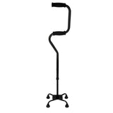HealthSmart Sit-to-Stand Adjustable Quad Cane - 502-1510-0200