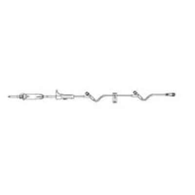 B. Braun Medical Inc. IV Administration Set 2 Inj Sites: 28", 6 106 60 Drops/mL Priming Volume 19mL Each, 50 Each/CA - V1426
