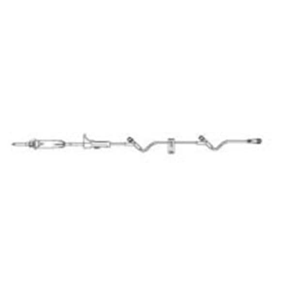 B. Braun Medical Inc. IV Administration Set 2 Inj Sites: 28", 6 106 60 Drops/mL Priming Volume 19mL Each, 50 Each/CA - V1426