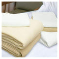 Calderon Textiles Inc Blanket Bath 70x90" Bl Eached White Each - 301-YUKON