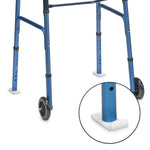 DMI Walker Ski Glide Attachments Fit 7/8" and 1" Diameter - 510-1031-0000