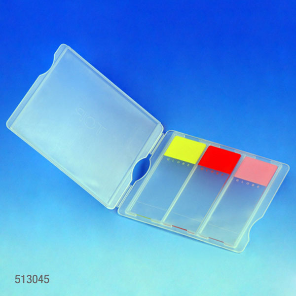 Globe Scientific Slide Mailer, Polypropylene, for 3 Slides, Natural