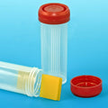 Globe Scientific Slide Mailer, Polypropylene, Red Screwcap, for 4 Slides - GS-513068