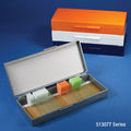 Globe Scientific Slide Box for 50 Slides, Cork Lined