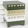 Globe Scientific Slide Storage Cabinet, 6 Drawers, Holds up to 4500 slides, Metal