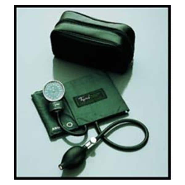 Welch Sphygmomanometer Anrd DuraShock Platinum Series 12 Lg Adlt Arm Dl Dspl Blk Eachch - Allyn - 5090-41