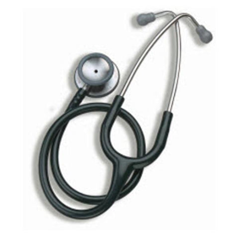 Welch Stethoscope Cardiology Harvey Elite Black Adult 22" Nonchill 2-Head Eachch - Allyn - 5079-122