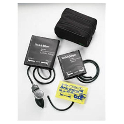 Welch Sphygmomanometer Aneroid Tycos Adult/Child Arm Dial Display Black Eachch - Allyn - 5098-20
