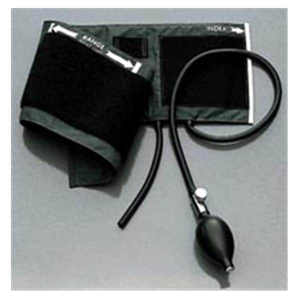 Welch Inflation System Blood Pressure f/ Sphyg 34-52cm Lg Adlt Size 12 Arm Black Each - Allyn - 5082-23
