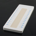 Globe Scientific Capillary Tube Holding Tray with Sigillum Wax Sealant, 24-Place - GS-51601