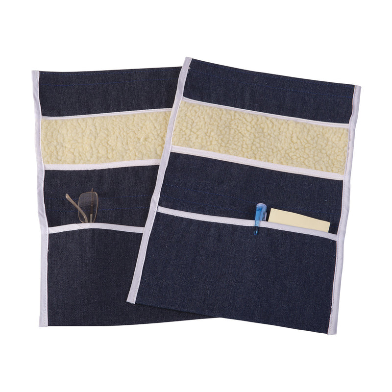 DMI Fleece Wheelchair Arm Pads with Storage - 517-1076-9911