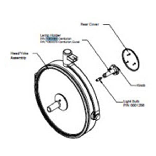 Bovie Aaron Medical Assembly Lamp Holder Eachch - BV-1000088