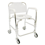 DMI Rolling Shower Padded Transport Chair