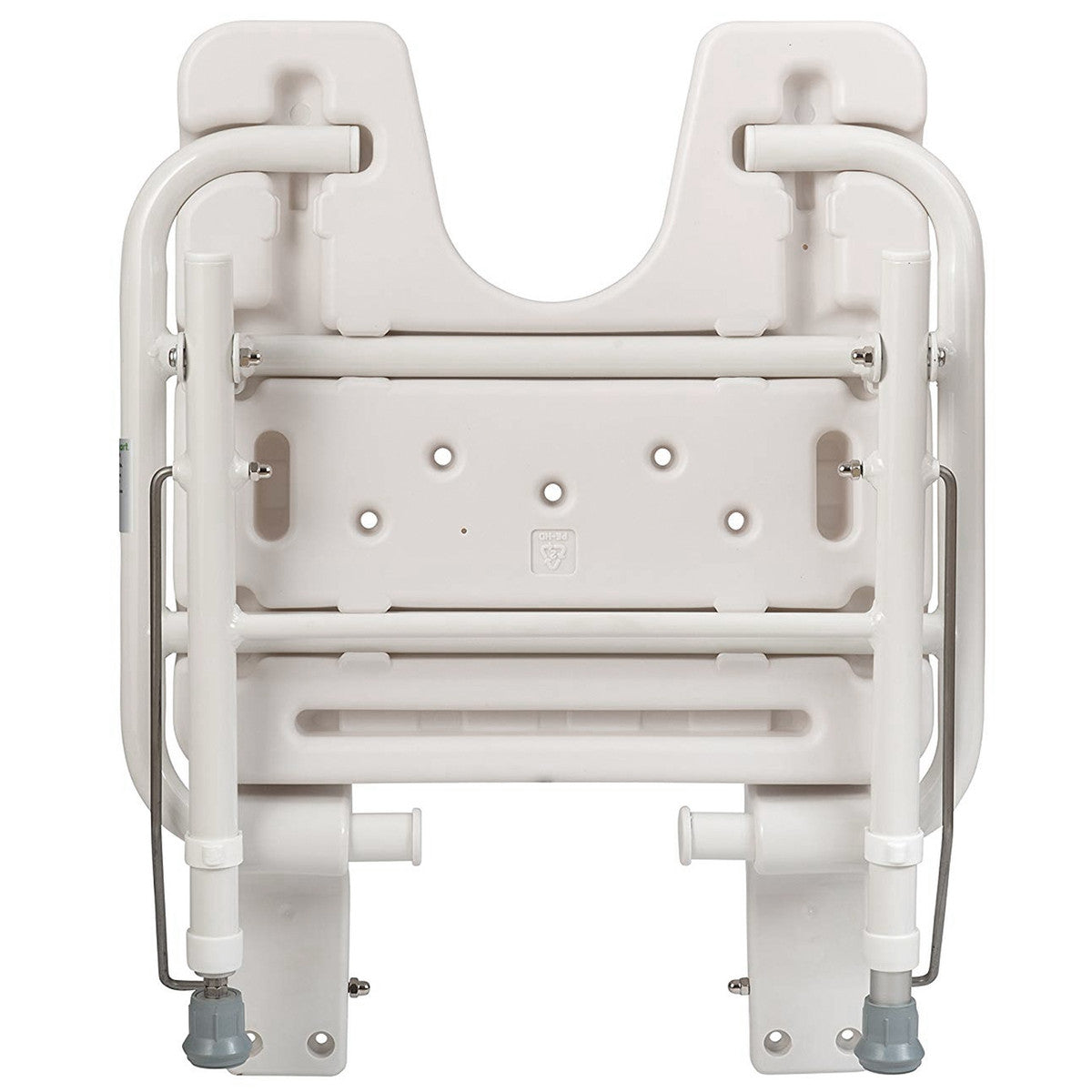 HealthSmart Wall Mount Fold Away Shower Seat Bench - 522-3700-1900