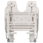 HealthSmart Wall Mount Fold Away Shower Seat Bench - 522-3700-1900