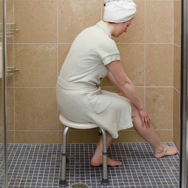 HealthSmart Compact Lightweight Germ-Free Shower Stool - 522-9801-1900