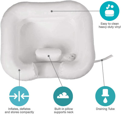 DMI® Inflatable Bed Shampooer Basin - 540-8085-0000