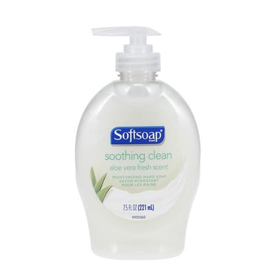 Colgate Palmolive Soap Soothing Softsoap 7.5 oz Fragrance Free Each, 6 Each/CR - US04968A