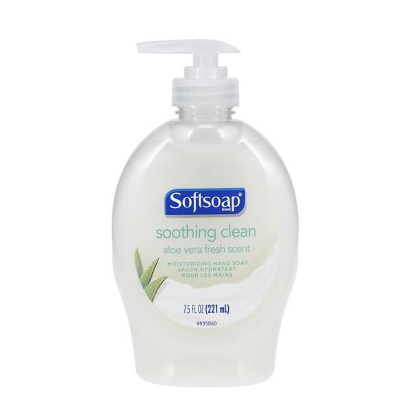 Colgate Palmolive Soap Soothing Softsoap 7.5 oz Fragrance Free Each, 6 Each/CR - US04968A