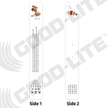 FISH AND DOG STICK '1'