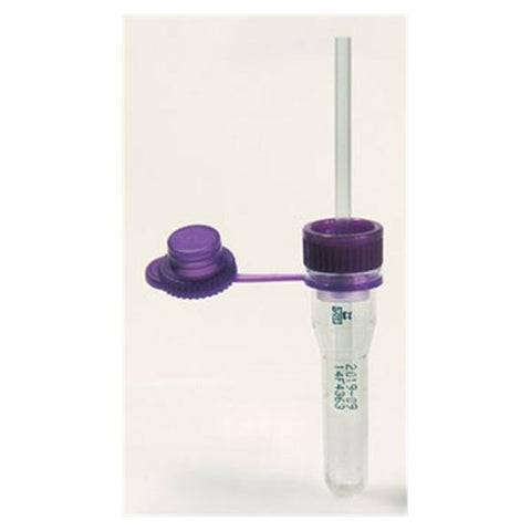 Ram Scientific Inc Tube Capillary Safe-T-Fill 150uL Plastic EDTA Liquid Dipotassium Purple 50/Bg - 07 7052