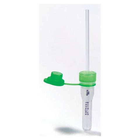 Ram Scientific Inc Tube Capillary Safe-T-Fill 200uL Plastic Lithium Heparin Green 50/Bg - 07 7250