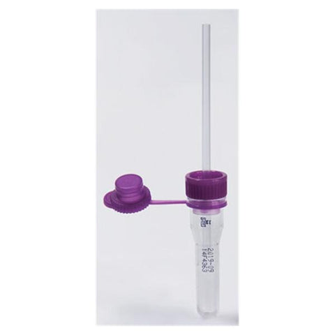 Ram Scientific Inc Tube Capillary Safe-T-Fill 200uL Plastic EDTA Liquid Dipotassium Purple 50/Bg, 10 BG/CA - 07 7051