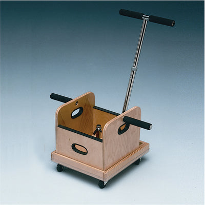 FCE Work Device - Mobile Weighted Cart with T-handle and Accessory Box
