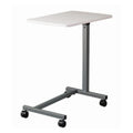 Brewer Company Table Overbed 50lb Capacity Gray 12-1/2x26" Each - 11630