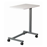 Brewer Company Table Overbed 50lb Capacity Gray 12-1/2x26" Each - 11630