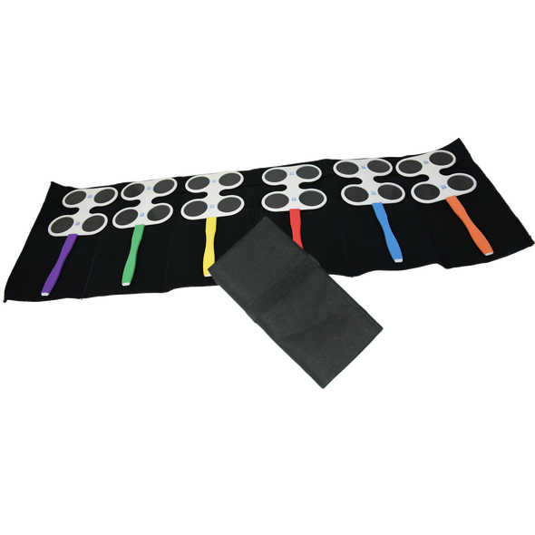 COLOR CODED FLIPPER SET IN POUCH