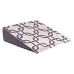 HealthSmart 7" Premium Foam Bed Wedge, Gray Links - 555-8036-0300