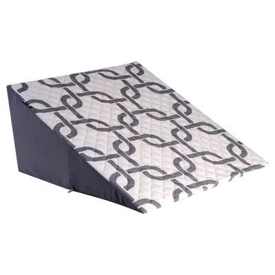 HealthSmart 12" Premium Foam Bed Wedge, Gray Links - 555-8038-0300