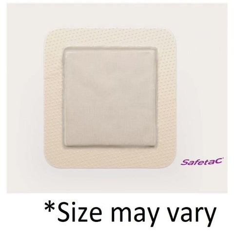 Molnlycke Healthcare Bandage Mepilex Border Ag Dressing Foam 4x4" White 50/Ca - 395390