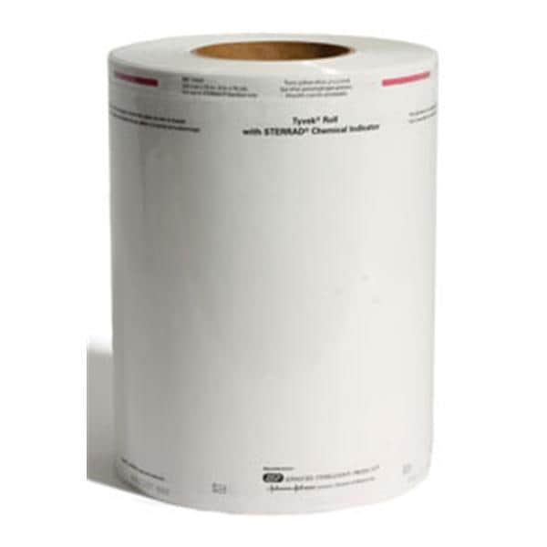 Advanced Sterilization Prod Pouch Sterilization Tyvek 8 in x 228 in White 4/Ca - 12420