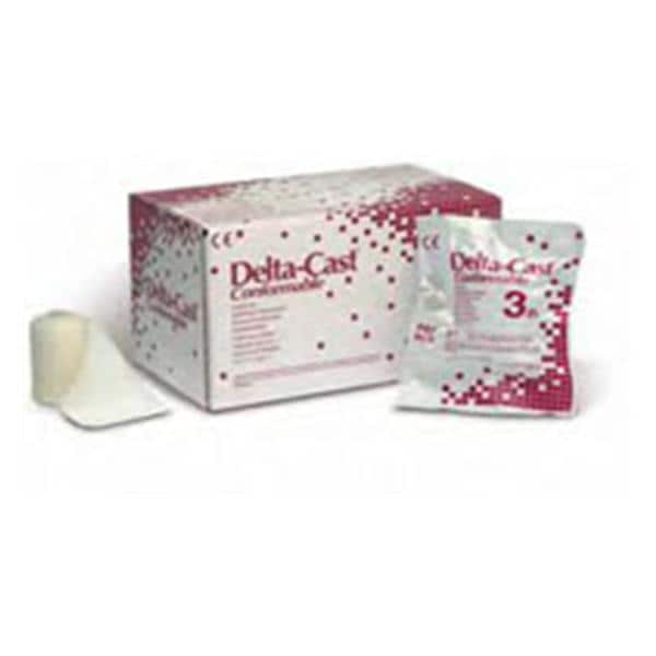 BSN Medical, Inc Tape Delta-Cast Poly RL 3-5 Minute Set Time Conformable LF White 1"x2yd 10Rl/Bx - 6601