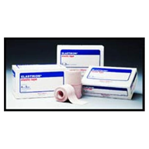 Johnson & Johnson Companies Tape Athletic Elastikon Cotton/Elastic 1"x2.5yd Adhesive Tan 12/Bx, 12 BX/CA - 700517200