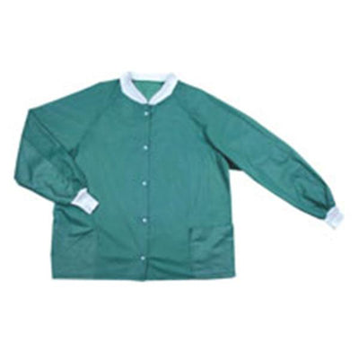 Molnlycke Healthcare Jacket Warm-Up Disposable 2X Large Blue 12/Pk, 4 PK/CA - 18040